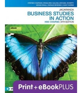 John Wiley & Sons Business Studies in Action HSC Course 6e eBookPLUS & Print +
