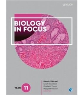 Cengage Learning Biology in Focus Year 11 Student Book with 4 Access Codes
