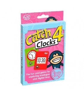 Firefly Press Catch 4 Clocks Game Middle Primary