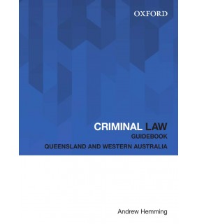 Criminal Law Guidebook: Queensland and Western Australia