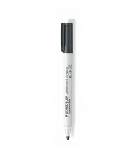 Whiteboard Marker Compact Black Staedtler Single