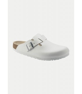 Birkenstock Boston Leather Wht R