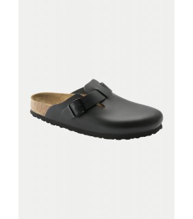 Birkenstock Boston Leather Blk