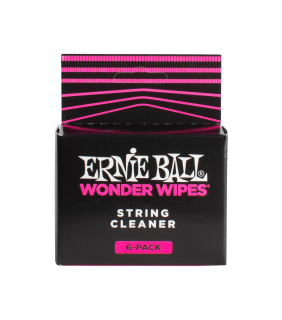 Ernie Ball Wonder Wipes String Cleaner 6 Pack