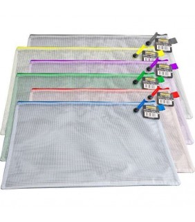 Osmer Mesh Clear Case B4 with Asstd Zips