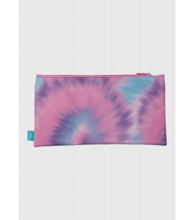 Spencil Twin Zip Pencil Case - Tie Dye Splash