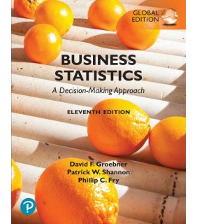 Pearson Education ebook Business Statistics 11E: A Decision Making Approach, G