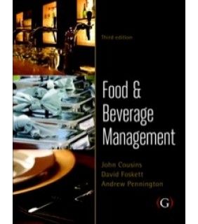 Goodfellow Publishers Limited ebook RENTAL 1YR Food and Beverage Management: For the hospi