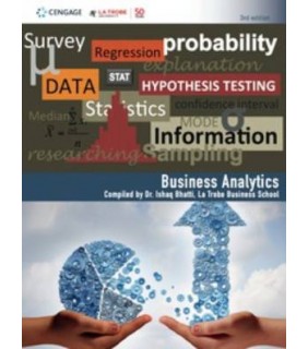 Cengage Learning ebook CP1174 - Business Analytics 3E