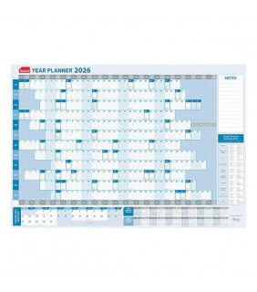 Sasco 2026 STANDARD YEAR PLANNER 610 X 870MM BLUE