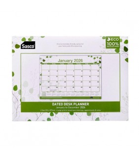 Sasco 2026 ECO SMALL DESK PLANNER 210 X 297MM