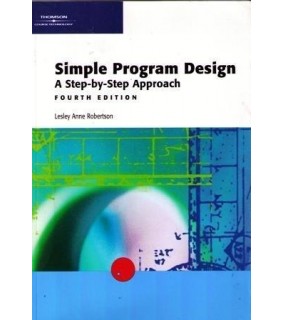Cengage Learning Simple Program Design: A Step-by-Step-Approach with Online S