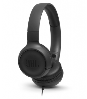 JBL T500 WIRED ON-EAR HEADPHONES BLACK