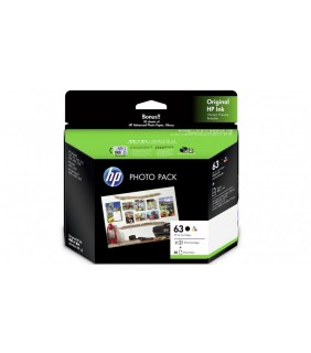 HP 63 Photo Value Pack