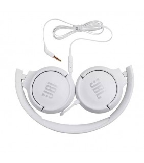 JBL Tune 500 Wired Over-the-head Stereo Headset - white