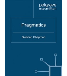 Palgrave Macmillan ebook Pragmatics
