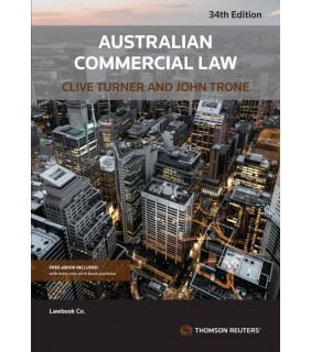 ebook - Australian Commercial Law 34E