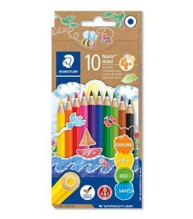 Staedtler Pencil Coloured  Noris Club Pack 10
