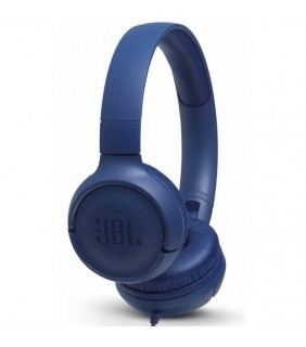 JBL T500 WIRED ON-EAR HEADPHONES BLUE