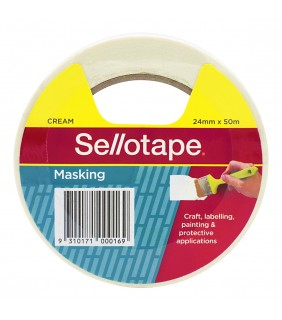 Sellotape Masking Tape 24mm x 50m