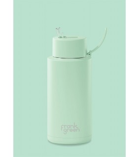 Ceramic Reusable Bottle - Mint Gelato - 1 Litre