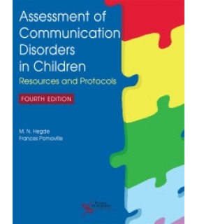 Plural Publishing ebook Assessment of Communication Disorders in Children: Res