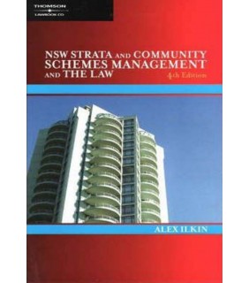 Thomson Reuters eBook NSW Strata & Community Schemes Management & the Law