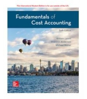 McGraw-Hill Higher Education ebook ISE Fundamentals of Cost Accounting