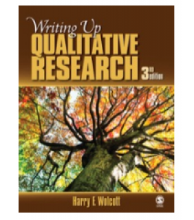 Sage Publications ebook Writing Up Qualitative Research