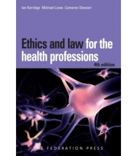 The Federation Press ebook Ethics and Law for the Health Professions