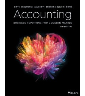 John Wiley & Sons Australia ebook Accounting: Business reporting for decision making