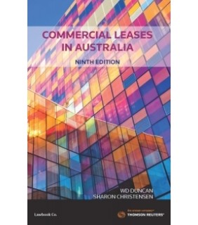 Thomson Reuters ebook Commercial Leases in Australia