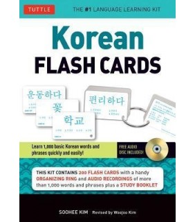 Berkeley Books Korean Flash Cards Vol.1: Learn 1,000 Basic Korean Words and