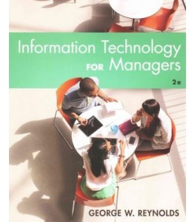 Cengage Learning Information Technology for Managers