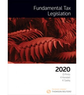 Thomson Reuters Fundamental Tax Legislation 2020
