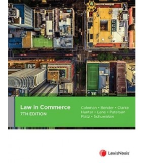 SPECIAL ORDER - Lexisnexis Law in Commerce, 7th edition