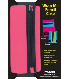 Protext Wrap Me Pencil Case- Magenta