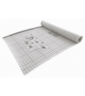 Protext Self Adhesive Book Cover Clear 50 Micron 450Mm X 1Mtr Roll