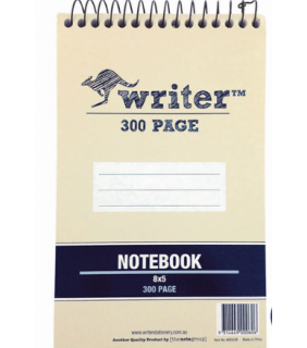 Writer Shorthand 300Pg Spiral Note Book Board Cover