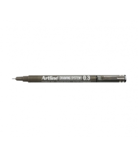 Artline 233 DRAWING SYSTEM PEN 0.3MM BLACK