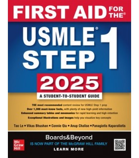 McGraw-Hill Education First Aid For The Usmle Step 1 2025, 35E
