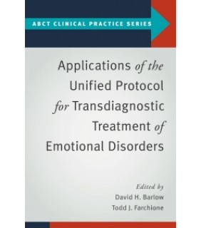 Oxford University Press ANZ ebook RENTAL 1YR Applications of the Unified Protocol for Tr