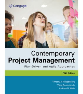 Cengage Learning ebook Contemporary Project Management 5E: Plan-Driven and Ag
