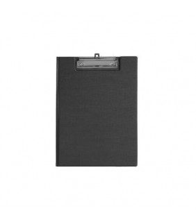  Clipboard Folder Foolscap PVC Black
