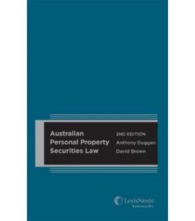 LexisNexis Australia Australian Personal Property Securities Law 2E