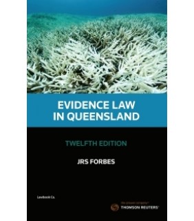 ebook Evidence Law in Queensland