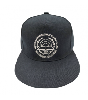 Navy Cap Flat Peak 