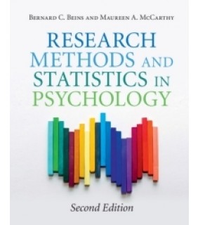 Cambridge University Press ebook Research Methods and Statistics in Psychology