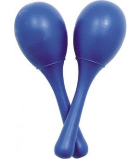 Percussion Plus Maracas Plastic Blue Sml