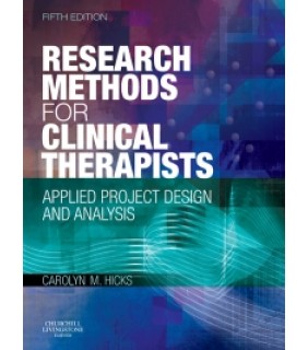 Churchill Livingstone ebook Research Methods for Clinical Therapists